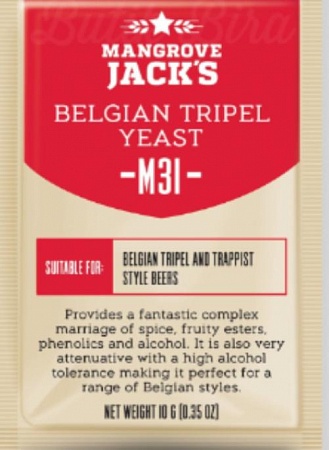 Дрожжи Mangrove Jack's Belgian Tripel M31 10 г