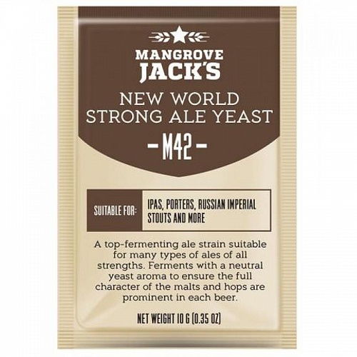 Дрожжи Mangrove Jack's New World Strong Ale M42 10 г