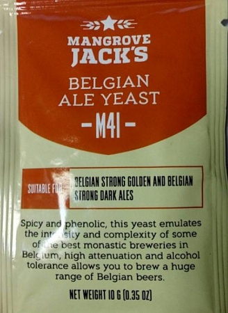 Дрожжи Mangrove Jack's Belgian Ale M41 10 г