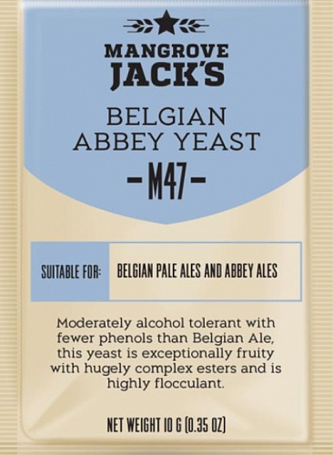 Дрожжи Mangrove Jack's Belgian Abbey M47 10 г