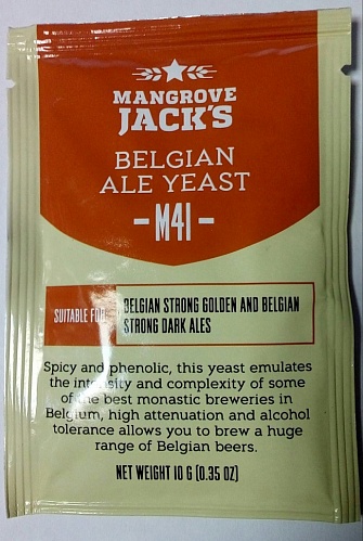 Дрожжи Mangrove Jack's Belgian Ale M41 10 г