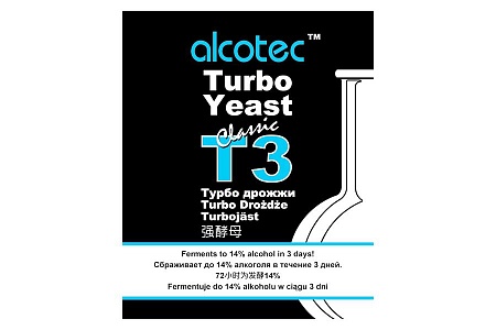 Спиртовые дрожжи Alcotec Turbo 3 120 г